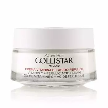 Увлажняющий крем для ухода за лицом Attivi puri crema vitamina c + cido ferlico Collistar, 50 мл