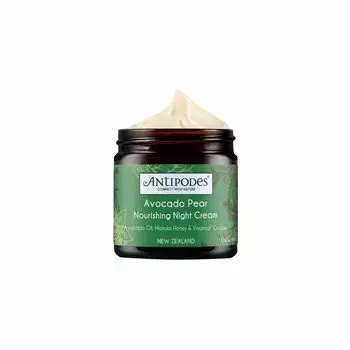 Увлажняющий крем для ухода за лицом Avocado pear nourishing night cream Antipodes, 60 мл