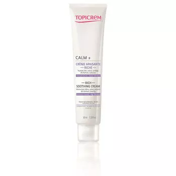 Увлажняющий крем для ухода за лицом Calm+ crema calmante rica Topicrem, 40 мл