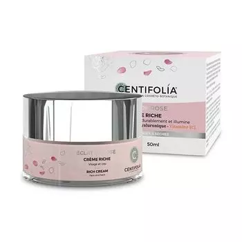 Увлажняющий крем для ухода за лицом clat de rose crema rica Centifolia, 50 мл
