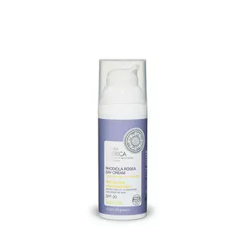 Увлажняющий крем для ухода за лицом Crema de da rhodiola rosea spf20 Natura siberica, 50 мл