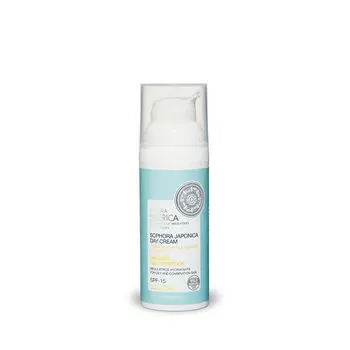 Увлажняющий крем для ухода за лицом Crema de da sophora japnica spf15 Natura siberica, 50 мл