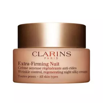 Увлажняющий крем для ухода за лицом Extra-firming crema regenerante antiarrugas noche Clarins, 50 мл