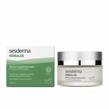 Увлажняющий крем для ухода за лицом Hidraloe crema facial hidratante Sesderma, 50 мл