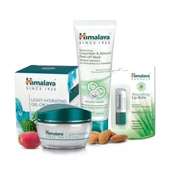 Увлажняющий крем для ухода за лицом Light hydrating gel cream Himalaya herbal healthcare, 50 мл