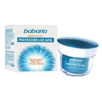Увлажняющий крем для ухода за лицом Proteccin luz azul crema facial Babaria, 1 шт