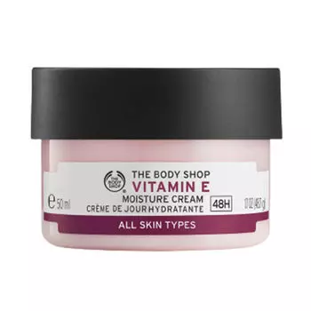 Увлажняющий крем для ухода за лицом Vitamin e moisture cream The body shop, 50 мл