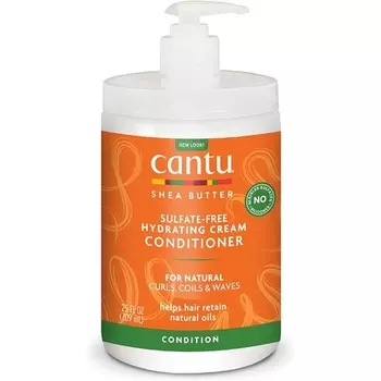 Увлажняющий крем-кондиционер Cantu Salon, размер 709 г, без сульфатов