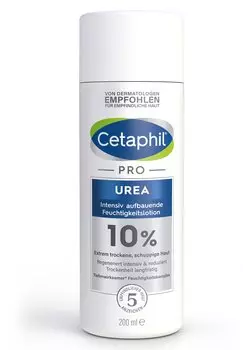 Увлажняющий крем LOTION PRO UREA 10% INTENSIV AUFBAUENDE FEUCHTIGKEITSLOTION Cetaphil, цвет wei