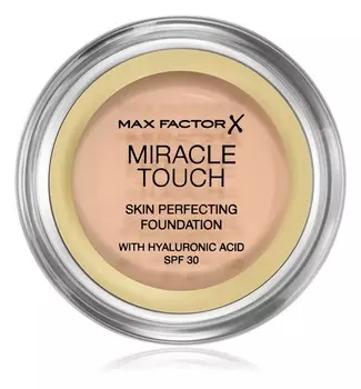 Увлажняющий крем-основа SPF 30 Max Factor Miracle Touch, оттенок 040 Creamy Ivory 11,5 г