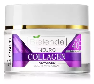 Увлажняющий крем с эффектом против морщин 40+ Bielenda Neuro Collagen