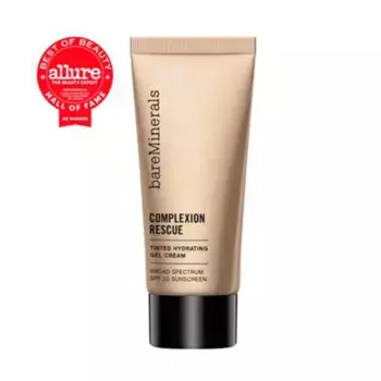 Увлажняющий крем с цветным дорожным форматом Complexion Rescue Gel Mini Opal Bareminerals, цвет tan