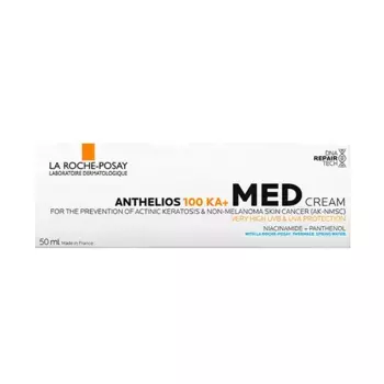Увлажняющий крем с защитой Anthelios 100 Ka+Med La Roche Posay, 50 ml