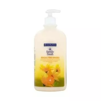 Увлажняющий кремовый гель для душа, 1000 мл Soraya, Family Fresh