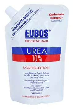Увлажняющий лосьон для тела для сухой и зудящей кожи Eubos Dry Skin Urea 10%