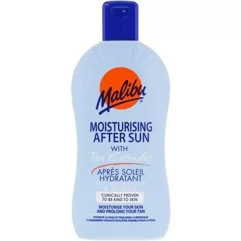 Увлажняющий лосьон для ухода за солнцем после загара с усилителем загара, 400 мл, Malibu