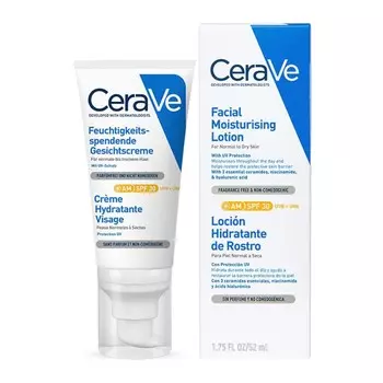 Увлажняющий лосьон СeraVe SPF30, 52 мл