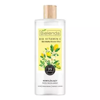 Увлажняющий мицеллярный флюид с биовитамином С, 500мл Bielenda