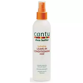 Увлажняющий несмываемый спрей-кондиционер с маслом ши, 237 мл, Cantu