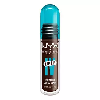 Увлажняющий-пигментирующий блеск для губ 06 эспрессо, 5 мл Nyx Professional Makeup Lip iv hydrating gloss stain, цвет 06 espresso soak