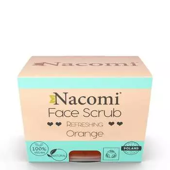 Увлажняющий пилинг для лица и губ Апельсин 80г NACOMI