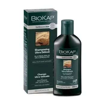 Увлажняющий шампунь Bellezza Champ Ultra Delicado Bio Biokap, 200 мл