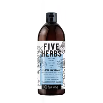 Увлажняющий шампунь для волос Barwa Five Herbs, 500 мл
