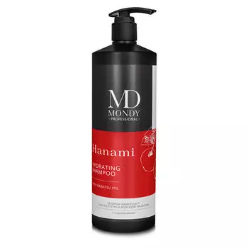 Увлажняющий шампунь для всех типов волос, 1000 мл Mondy Hanami