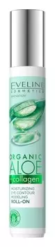 Увлажняющий шарик для глаз Eveline Cosmetics Organic Aloe+Collagen