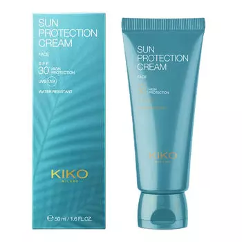 Увлажняющий солнцезащитный крем для лица spf30, 50 мл Kiko Milano Sun protection