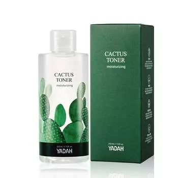 Увлажняющий тоник для лица 210мл YADAH Cactus Toner, inna