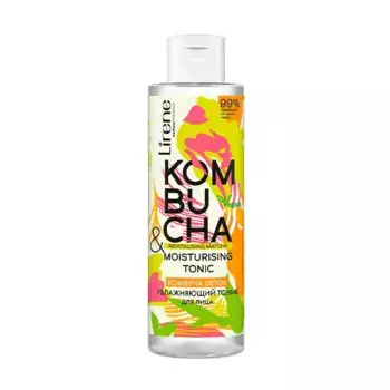 Увлажняющий тоник для лица Kombucha & Revitalizing Matcha Lirene, 200 ml