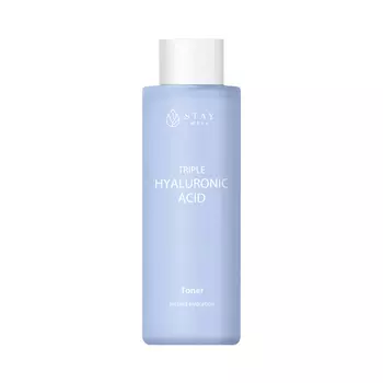 Увлажняющий тоник для лица с гиалуроновой кислотой triple hyaluronic acid toner Stay Well, 210 мл