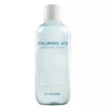 Увлажняющий тоник с гиалуроновой кислотой и бета-глюканом - 300 мл Dr.Hedison