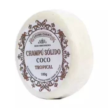 Увлажняющий твердый шампунь Laura Carry Coco Yerbas Vivas, 100 g