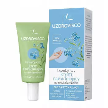 UZDROVISCO Безмасляный увлажняющий крем против несовершенств 50мл