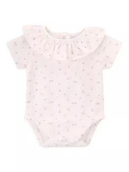 Узел Цветы боди Knot, белый