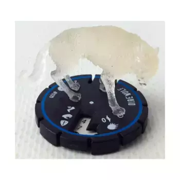 Ужасный волк № 020 — Опытный (светится в темноте), HorrorClix - Base Set - Singles