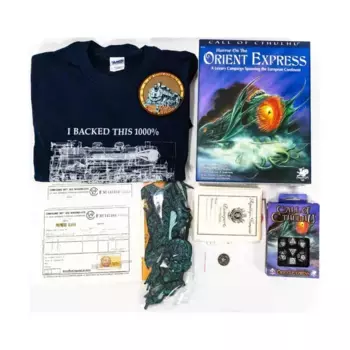 Ужасы в Восточном экспрессе (2-е издание), коллекция Kickstarter — бокс-сет + дополнительные материалы!, Call of Cthulhu - Adventures & Modules (Chaosium 5.6-6th Editions)