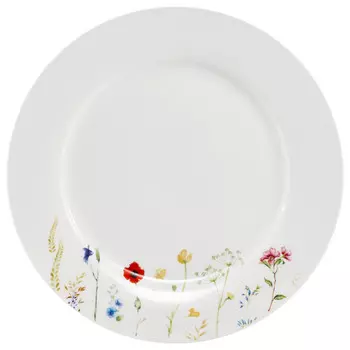 Ужинная тарелка Novel, 27 см, многоцветный/белый