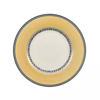 Ужинная тарелка Villeroy & Boch, 27,1 см, белый/серый/желтый