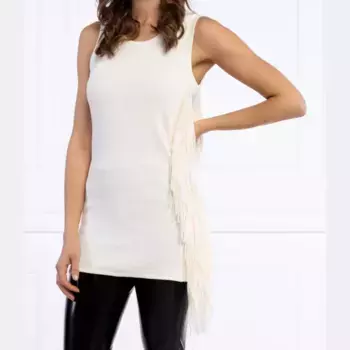 Узкая блузка Actitude_Twinset, бежевый