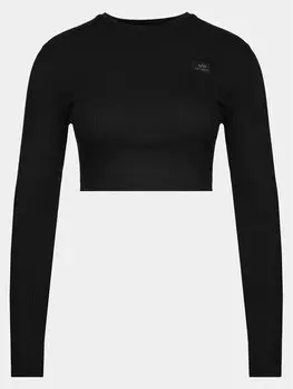 Узкая блузка Alpha Industries, черный