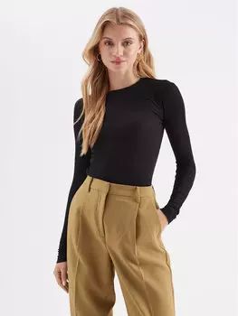 Узкая блузка Bruuns Bazaar, черный