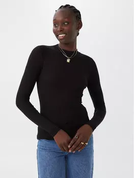 Узкая блузка Cotton On, черный