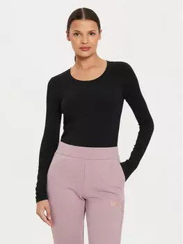 Узкая блузка Ea7 Emporio Armani, черный