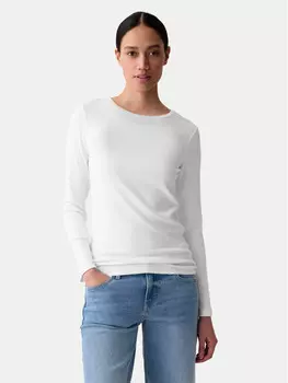 Узкая блузка Gap, белый