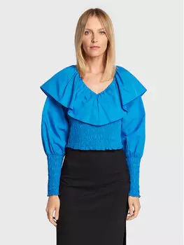 Узкая блузка Gestuz, синий