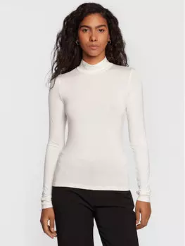 Узкая блузка Gina Tricot, белый