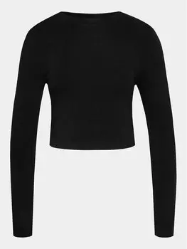 Узкая блузка Gina Tricot, черный